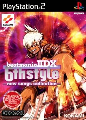 Beatmania II DX 6th Style - New Songs Collection (Japan) box cover front